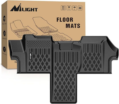 Nilight TPE Floor Mats for Dodge Ram Promaster 1500 2500 3500 2018 2019 2020 2021 2022 2023 2024 2025 All Weather Custom Fit Heavy Duty Floor Liners