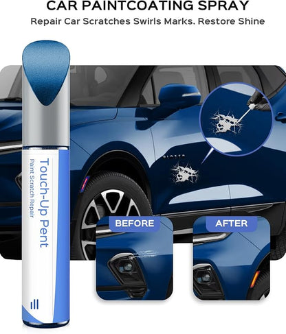 G1K/WA409Y Sacre Blue Pearl Touch Up Paint Compatible with Chevrolet Exact Match Chips and Nicks Touch Up