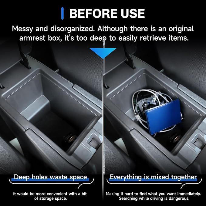 SXCY for 2025 2026 Nissan Kicks Center Console Organizer for 2025 2026 Nissan Kicks [S/SV/SR] Accessories 2025 2026 Kicks Armrest Console Organizer for 2025 2026 Kicks Console Organizer Tray