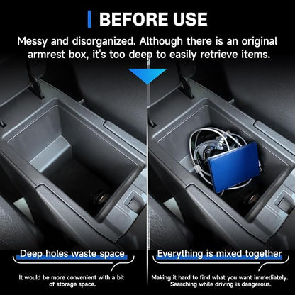 SXCY for 2025 2026 Nissan Kicks Center Console Organizer for 2025 2026 Nissan Kicks [S/SV/SR] Accessories 2025 2026 Kicks Armrest Console Organizer for 2025 2026 Kicks Console Organizer Tray