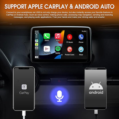 Carplay Adapter Auto Retrofit Kit Compatible with Mazda 2/3/6/CX3/CX5/CX9/MX5/FIAT 124 2014-2021 Carplay Adapter Interface Port Fits MZD Connect System TK78-66-9U0C 00008FZ34