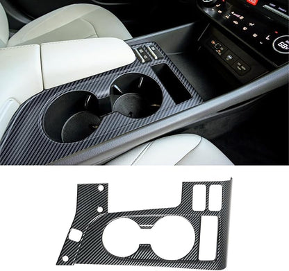 Interior Trim for Hyundai Sonata 2024 2025 2026 Carbon Fiber Gear Shift Panel with Steering Wheel Trim