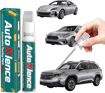 Ice Silver Metallic(G1U) Touch Up Paint Compatible with Subaru Car Paint Pen Scratch Repair Automotive Scratch Remover Fix Exact Color Match