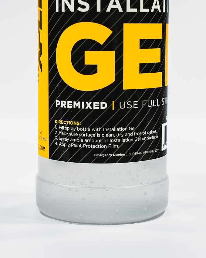 XPEL Pro Installation Gel 2.0A, 16 oz - Advanced Fluid for Car or Truck Paint Protection Film Application, Easy Slide & Positioning Formula