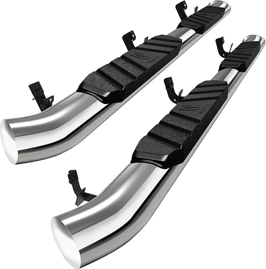 Tyger Auto 3.5" Rider Running Boards Compatible with 2009-2018 Dodge Ram 1500; 2019-2024 Classic | Quad Cab | TG-SS2D35117 | Side Step Rail Nerf Bars