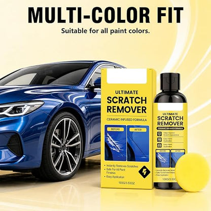 2Pcs NanoPolix Car Scratch Remover,Scratch Repair Paste for Vehicles, Professional Grade Car Scratch Repair Remover, All Paint Colors Polishing Kit, Quick Repair Scratches and Restore Shine