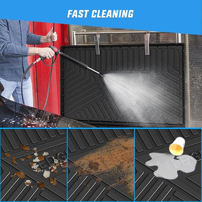 Nilight Cargo Mats for Ford Edge 2015 2016 2017 2018 2019 2020 2021 2022 2023 2024 2025 All Weather Protection Heavy Duty Cargo Liners
