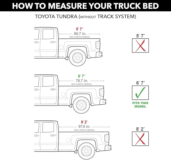 RealTruck BAK BAKFlip MX4 Hard Folding Truck Bed Tonneau Cover | 448410 | Fits 2007-2021 Toyota Tundra 6' 7" Bed (78.7")