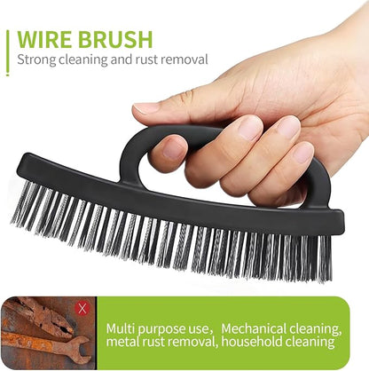 7pcs Car Detailing Brush Kit , Drill Brush Attachments Set, Soft Bristle Car Detailing Cleaning Brushes, Wire Brush Set for Wheel Tire Cleaning, Washing & Cleaning for Wheels, Vehicles & Auto Interior