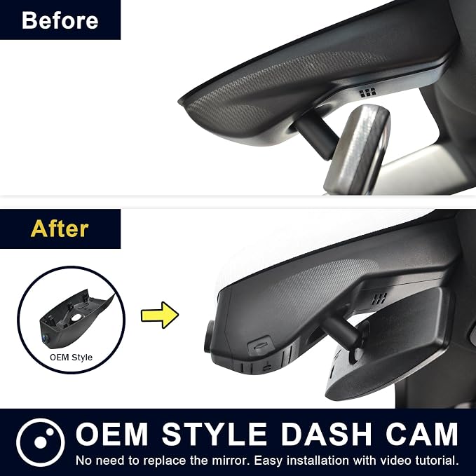 Mangoal 4K Dash Cam fit for Chevy Silverado 1500 2019-2021, 1500 Limited 2022 and HD 2020-2023 (Model A), Model A & Model B Have Same Models Years but Vehicle Sensor Cover are Different