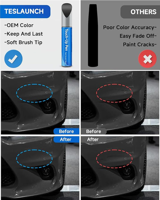 Brilliant Black Pearl PXR/AXR Car Touch Up Paint Compatible with Dodge – Scratch Repair Kit, Exact OEM Color Match, Scratch & Rust Repair, Car, Truck & SUV Paint Fix
