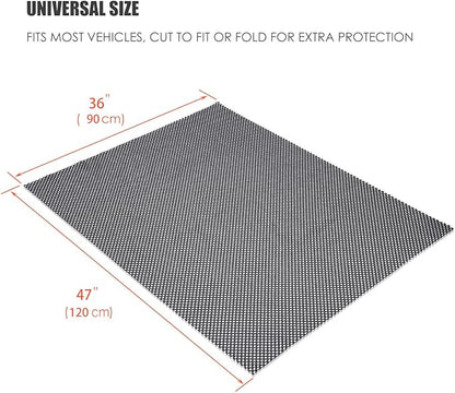 MeeFar Roof Cargo Bag Protective Mat for Protection 47"x36" Universal Car Roof Rack Pad for Rooftop Cargo Bag