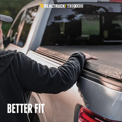RealTruck TruXedo TruXport Soft Roll Up Truck Bed Tonneau Cover | 271601 | Fits 2007 - 2013 Chevy/GMC Silverado/Sierra 1500, 2007-14 2500/3500HD 8' 2" Bed (97.6")