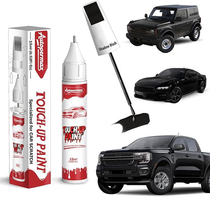 G1 Shadow Black Car Touch Up Paint for Ford, Color Accurate Two-In-One Car Paint Scratch Repair Pen, Professional Scratch Remover for Vehicles Chips and Nicks Scuff