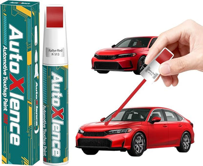 R-513 Rallye Red Touch Up Paint Compatible with Honda Car Paint Pen Scratch Repair Automotive Scratch Remover Fix Exact Color Match