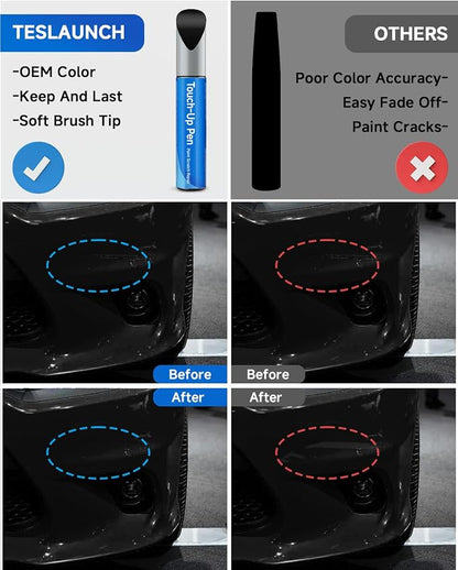Black Crystal PX8/DX8 Car Touch Up Paint Compatible with Dodge – Scratch Repair Kit, Exact OEM Color Match, Scratch & Rust Repair, Car, Truck & SUV Paint Fix