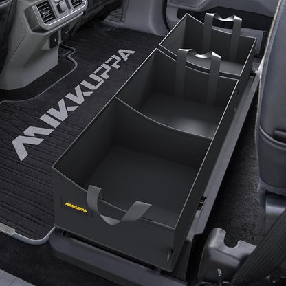 MIKKUPPA Truck Under Seat Storage - Replacement for 2015-2026 Ford F150 F250 F350, 3 Compartments Truck Tool Box Organizer Underseat Storage Bag