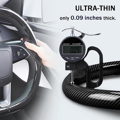 Steering Wheel Cover for Tesla Model Y Juniper (2025- Present) Model 3 Highland (2024- Present), Steering Wheel Accessories for Tesla Model Y Juniper / 3 Highland
