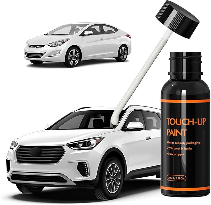 Touch Up Paint for Car Compatible with Mostly Hyundai Models (YAC Monaco White)