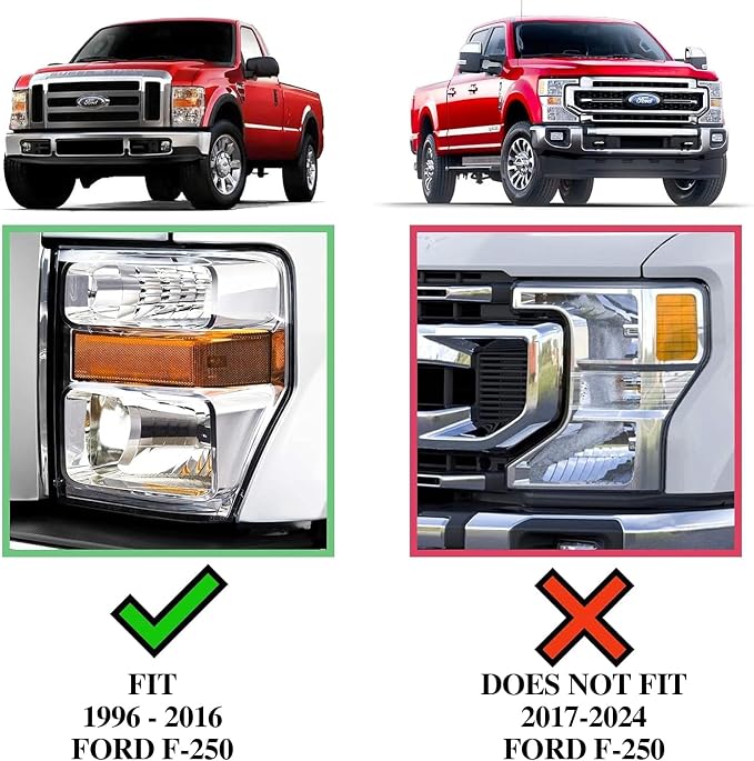 COMNOVA OE Style 6 Inch Side Running Boards Nerf Bars Side Steps Side Bars Fit 1999-2016 Ford F250 F350 Super Duty Extended Cab Pickup 3/4 Size Rear Doors,Off-Road (Black)
