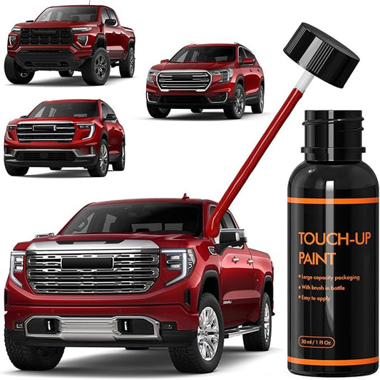 GNT/WA170H Radiant Red Tintcoat/Volcanic Red Touch Up Paint Compatible With GMC, DIY Car Paint Scratch Repair Kit, Automotive Paints Fix Scratch Repair for Sierra/Terrain/Yukon/Acadia/Canyon