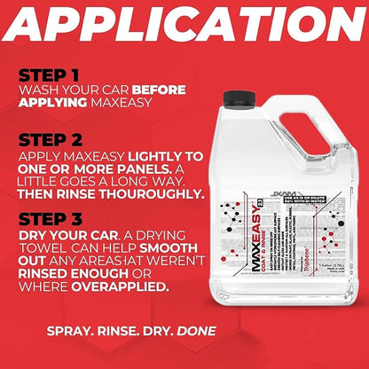 MAXEasy® - Instant Automotive Coating 2.0 Powered by Triphene™ (1 Gallon)