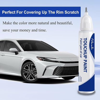 Wind Chill Pearl(089) Touch Up Paint for Toyota-Exact Match–Chips and Nicks Car Paint Scratch Repair Kit Automotive Paint Pen for Avalon/RAV4/Camry/Corolla/Highlander/Prius/Sequoia/Sienna/Tacoma