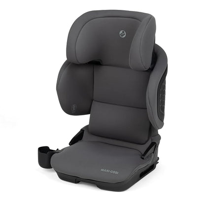 Maxi-Cosi Tanza Belt-Positioning Booster Car Seat with Back, Foldable Car Seat, Sea Salt