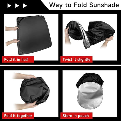 Windshield Sun Shade Compatible for Mazda CX-50 CX50 2023 2024 2025 2026 Accessories Sunshade Shield Protector