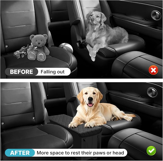 Mixsuper Liner Car Seat Organizer for 2026 Hyundai Palisade LX3, Console Organizer Backseat Box for Palisade LX3, Kids Toys Baby Supplies Dog Toy Box Storage Bin Travel Accessories