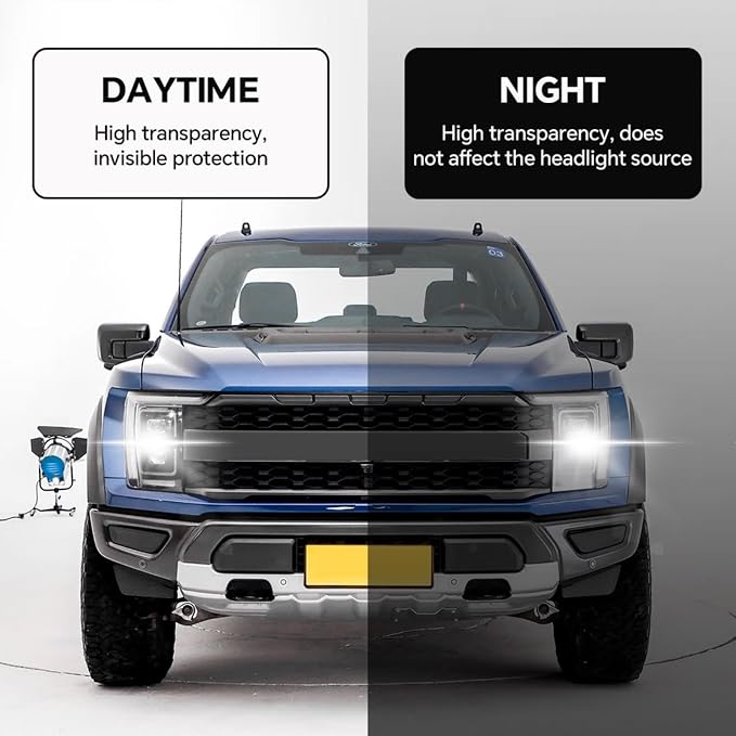 for Ford F-150 2022-2026 TPU PPF Paint Protective Film Custom Fit Clear Coating Paint Protection Film, Scratch Resistant & Self Healing Armor Shield Guard Finishing Accessories for Rear
