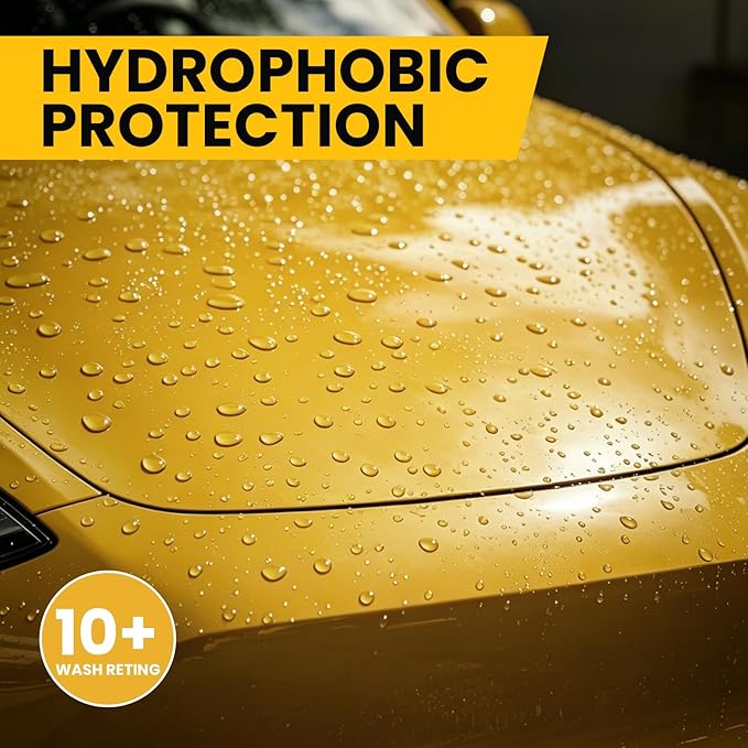 2 Pcs Ceramic Coating for Cars: Quick Effect Coating Agent for Maximum Gloss & Shine Paint Protection - Hydrophobic Car Wax Spray for RVs Motorcycles Boats ATVs Paint Glass Metal