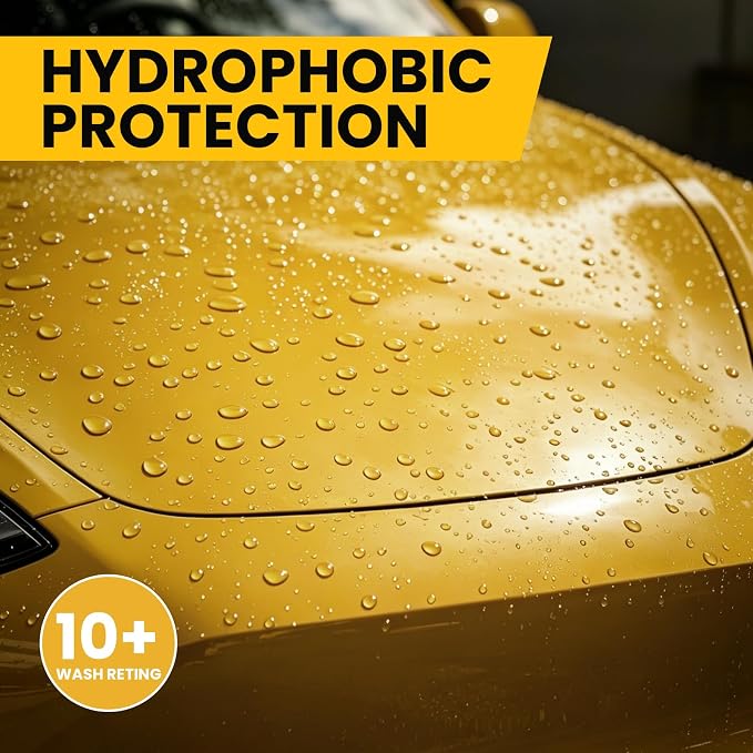 Car Coating Spray - Quick Nano Ceramic Wax & Polish - Ultra-High Gloss Coating Sealant for Car Body, Exterior Paint, and All Automotive Surfaces