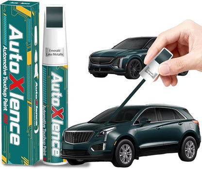 Emerald Lake Metallic(G6I/WA616D) Touch Up Paint Compatible with Cadillac Car Paint Pen Scratch Repair Automotive Scratch Remover Fix Exact Color Match