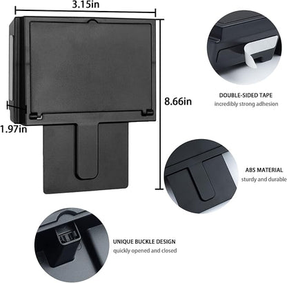 JDMCAR One-Touch Hidden Storage Box Compatible with Toyota 4Runner Accessories 2010-2023 2024 Center Console Organizer
