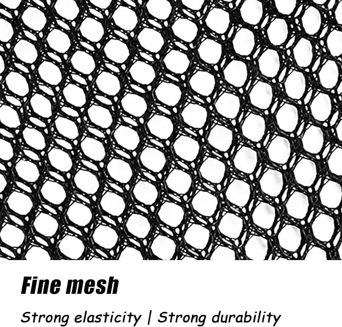 Overhead Car Organizer, Compatible with Jeep Gladiator Sport/Rubicon 2020-2025 Car Roof Storage Net Universal Car Ceiling Storage for Camping Storage Bag,Black-Large