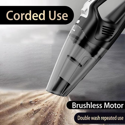 Handheld Vacuum Cordless Rechargeable,Portable Car Vacuum Cleaner with USB Charge.LED/Multi Accessories,Hand Vacuum Cordless for Pet Hair,Home,Car,Office