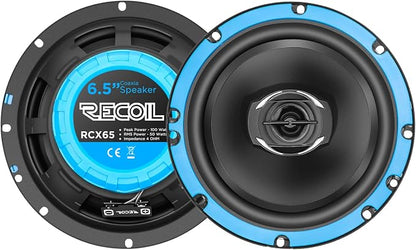RECOIL RCX65 Echo Series 6.5-Inch Car Audio Coaxial Speaker System