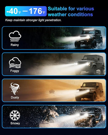 9008/H13 Halogen Headlight Bulbs, Standard High Beam or Low Beam or Fog Light Bulb, DC 12V 55W 5000K,4000 Lumens,Head Light Bulbs for Car,High Brightness Headlight Bulb, Pack of 2