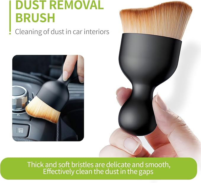 7pcs Car Detailing Brush Kit , Drill Brush Attachments Set, Soft Bristle Car Detailing Cleaning Brushes, Wire Brush Set for Wheel Tire Cleaning, Washing & Cleaning for Wheels, Vehicles & Auto Interior
