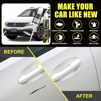 XNA Sandstone(LA7A/6U) for Volkswagen Touch Up Paint, Car Scratch Remover for Nicks and Chips Repair, 2-In-1 Quick & Easy Fix Car Scratch Repair Kit with Exact Color-Matched