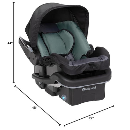 Baby Trend Expedition® DLX Jogger Travel System with EZ-Lift™ Plus Infant Car Seat, Dash Sage