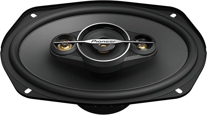 Pioneer A-Series Standard TS-A6961F 6” x 9” 4-Way Speakers (Pair) – 450W Max, Balanced Sound + Smooth Treble, Enhanced Bass, Ideal Factory Upgrade, Installation Adaptors Included