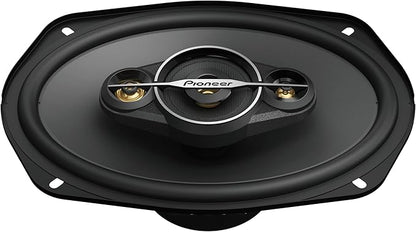 Pioneer A-Series Standard TS-A6961F 6” x 9” 4-Way Speakers (Pair) – 450W Max, Balanced Sound + Smooth Treble, Enhanced Bass, Ideal Factory Upgrade, Installation Adaptors Included