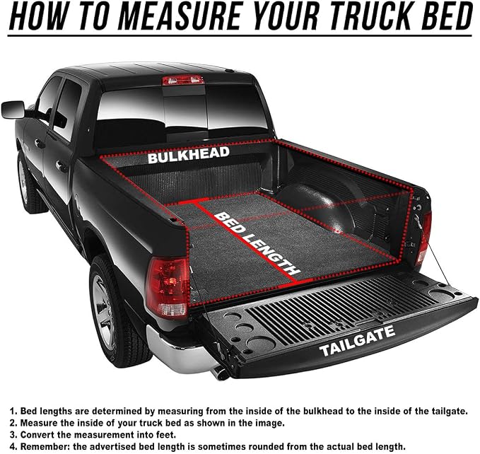 DNA Motoring Truck Bed Soft Tri-Fold Adjustable Tonneau Cover Compatible with 95-04 Tacoma 6Ft Styleside Bed, TTC-TRISOFT-051
