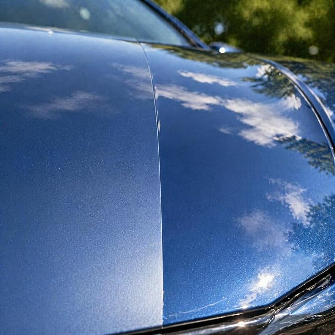 MHOO 7.5 Mil TPU Clear Paint Protection Film for Cars, 12inX50ft，High Gloss Self-Healing Anti-Yellowing Automotive Wrap, Large roll Material Suitable for Vehicle Protection