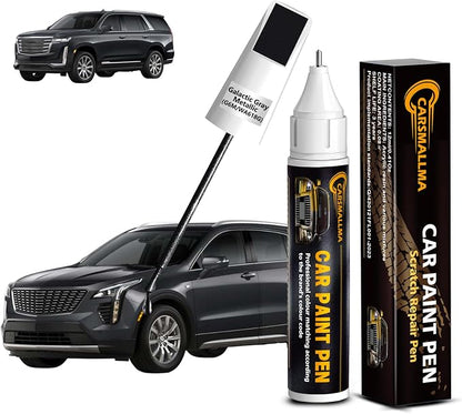Galactic Gray Metallic(G6M/WA618G) Car Touch Up Paint for Cadillac, Color Accurate Car Paint Scratch Repair Pen Kit Quick & Easy Fix Vehicle Chips and Automotive Nicks Scuff