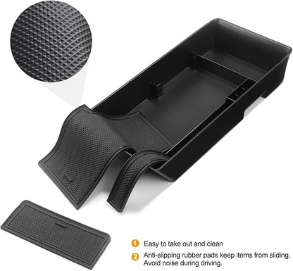 CKE Compatible with Toyota Camry 2025 2026 Accessories Car Interior Center Console Armrest Organizer Armrest Storage Box Insert for 9th Gen Camry LE SE XLE XSE 1pc