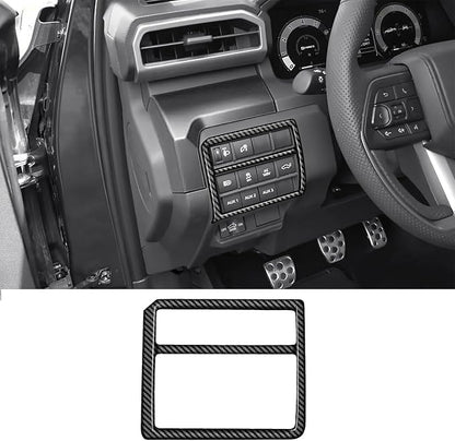 Interior Trim for Toyota 4Runner 2025 2026 Carbon Fiber Gear Shift Panel with Steering Wheel Trim