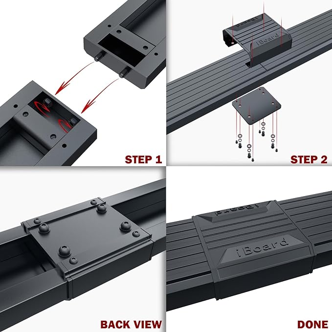 APS Wheel to Wheel Running Boards 5 inches Compatible with Ram 1500 2009-2018 Crew Cab 6.5ft Bed & Ram 2500 3500 2010-2026 Stainless Steel (Nerf Bars Side Steps Side Bars)
